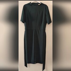 Gorgeous Alexia Admore Dark Green Belted Dress ~ Sz 14